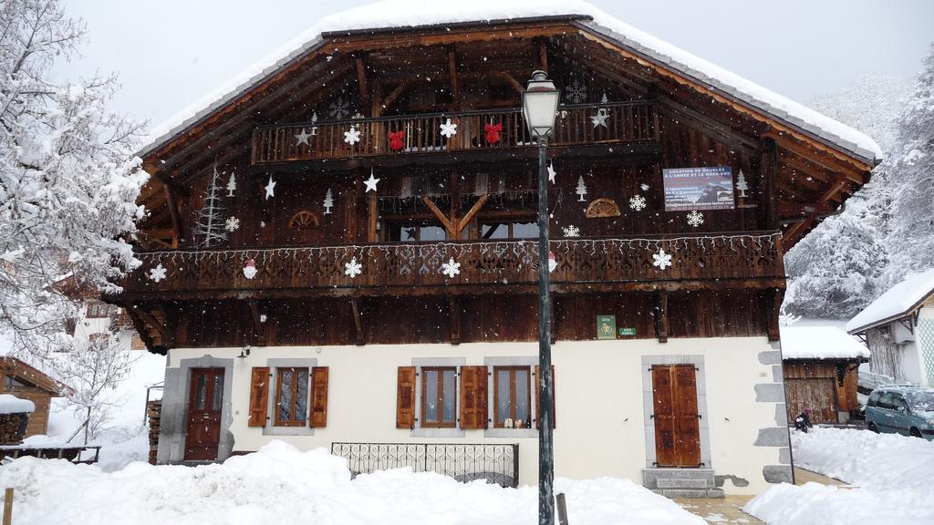 La Ferme De Sous-Lachat Samoëns Kültér fotó